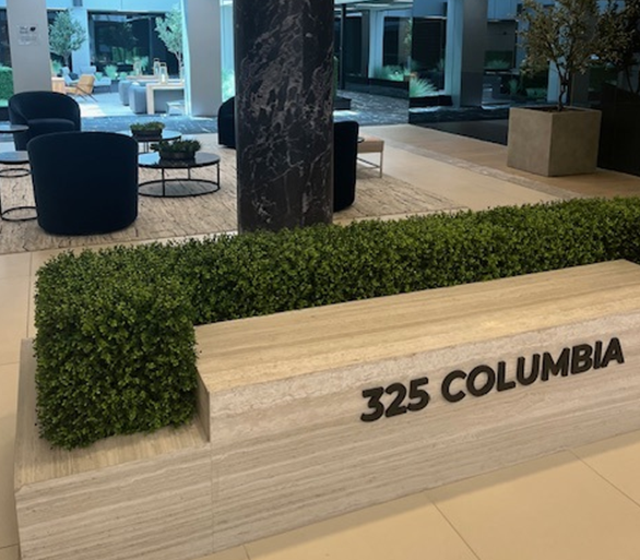 325 Columbia lobby